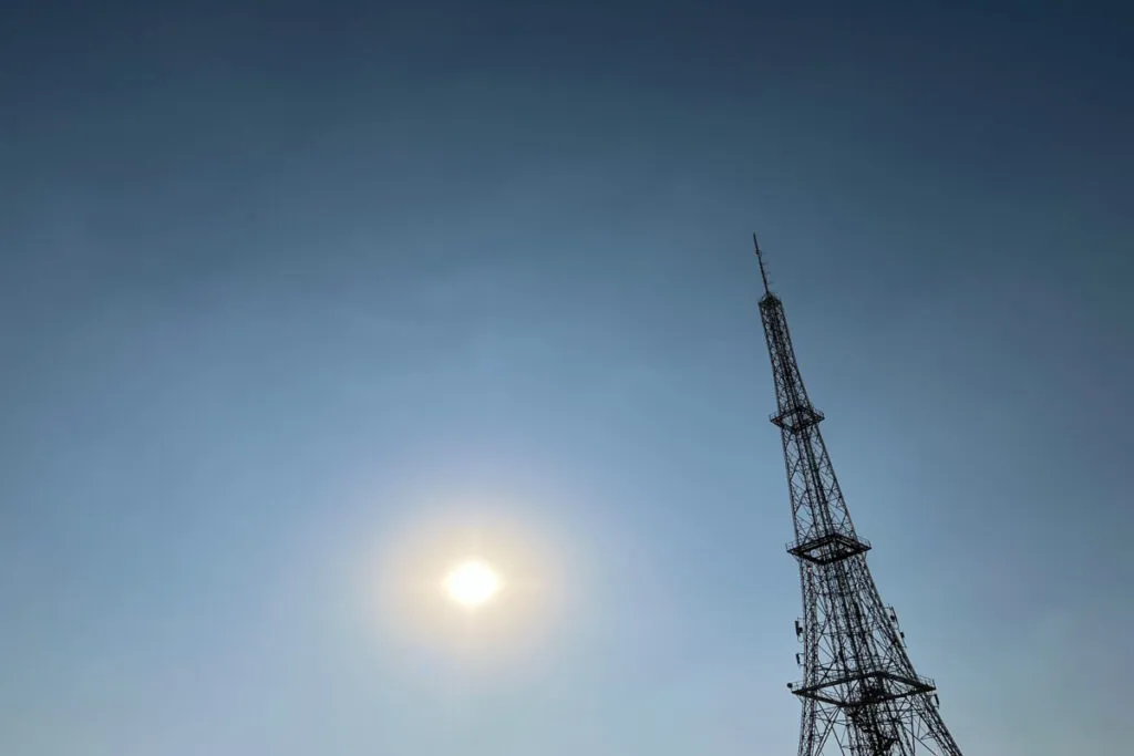 Calor em Campo Grande nesta quinta (29) (Foto: Liniker Ribeiro)