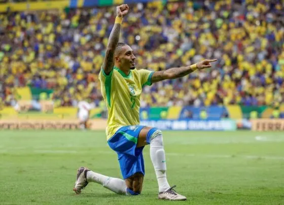 Raphinha foi decisivo no jogo do Brasil contra Peru pela 10ª rodada das Eliminatórias da Copa do Mundo de 2026 (Foto: Rafael Ribeiro/CBF)