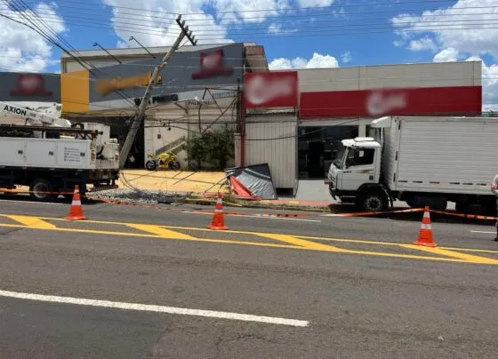 Acidente rua Ceará