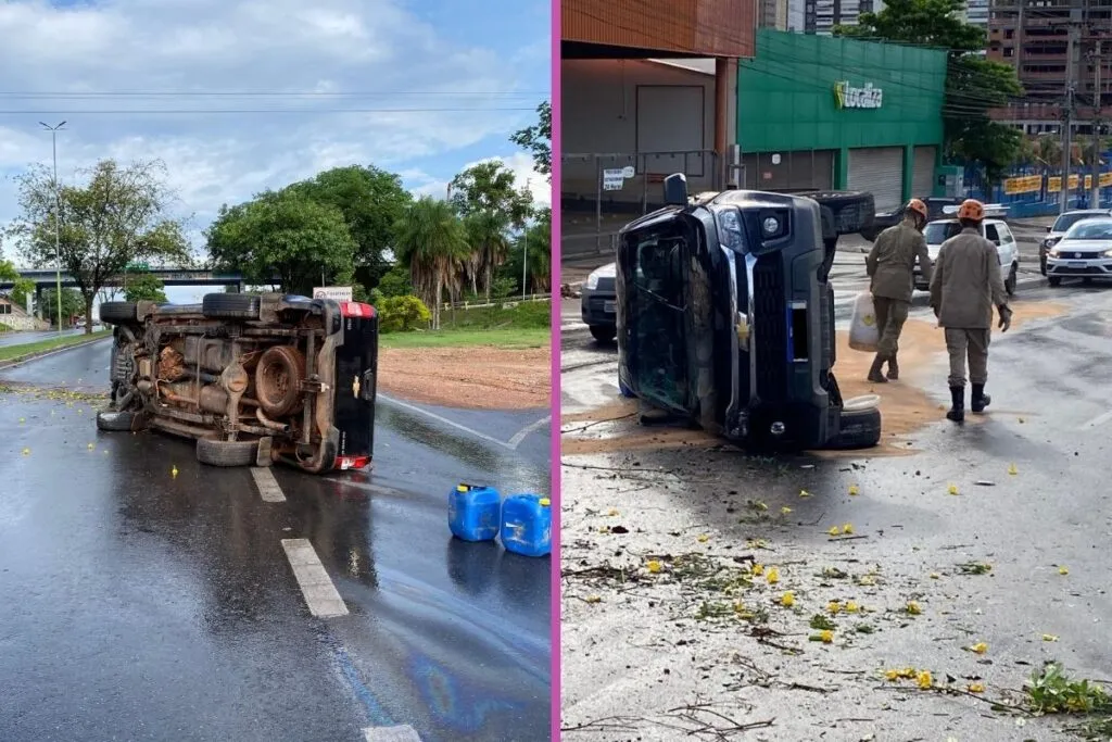 carro capota avenida fernando correa