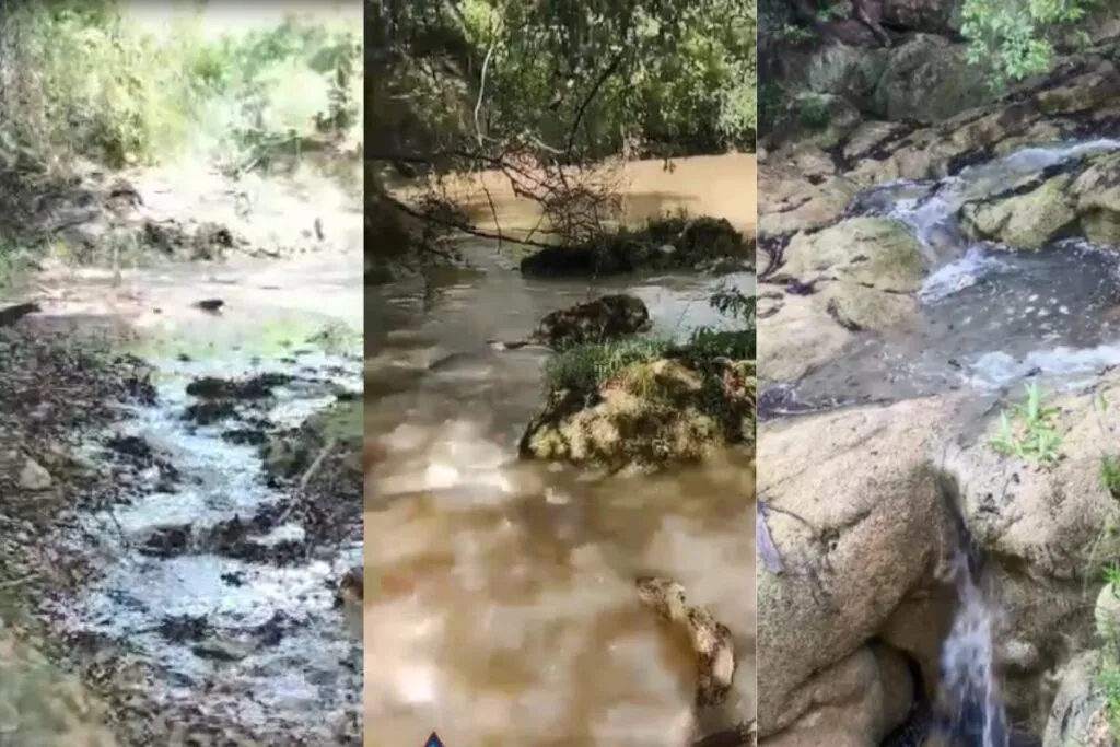 rio da prata enchendo d agua