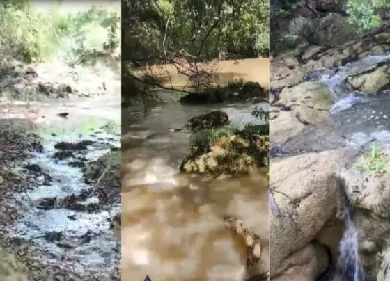 rio da prata enchendo d agua