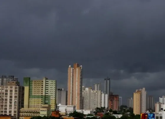 Tempo de chuva em Campo Grande