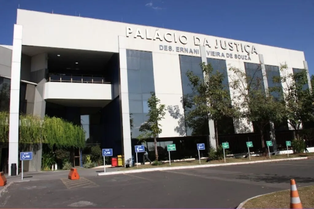 Prédio do Tribunal de Justiça de Mato Grosso. (Foto: Reprodução/ TJMT)