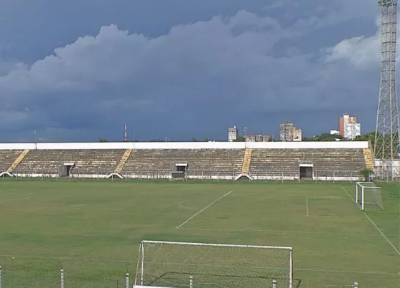 Estádio Arthur Marinho, em Corumbá (Foto: Arquivo)