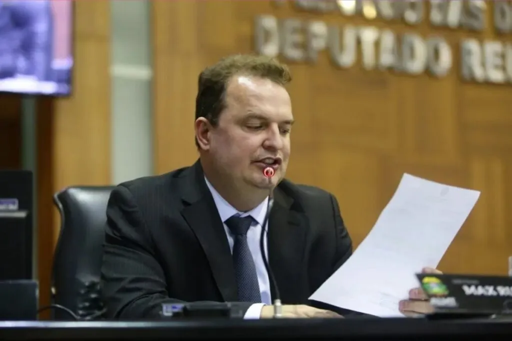 Deputado Max Russi (PSB) presidente da ALMT (Assembleia Legislativa de Mato Grosso). (Foto: ALMT)