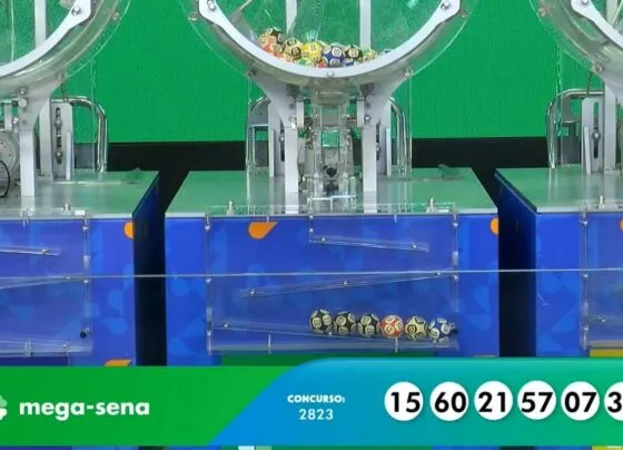 Resultado do concurso 2823 da Mega-Sena (Foto: Reprodução/Caixa)