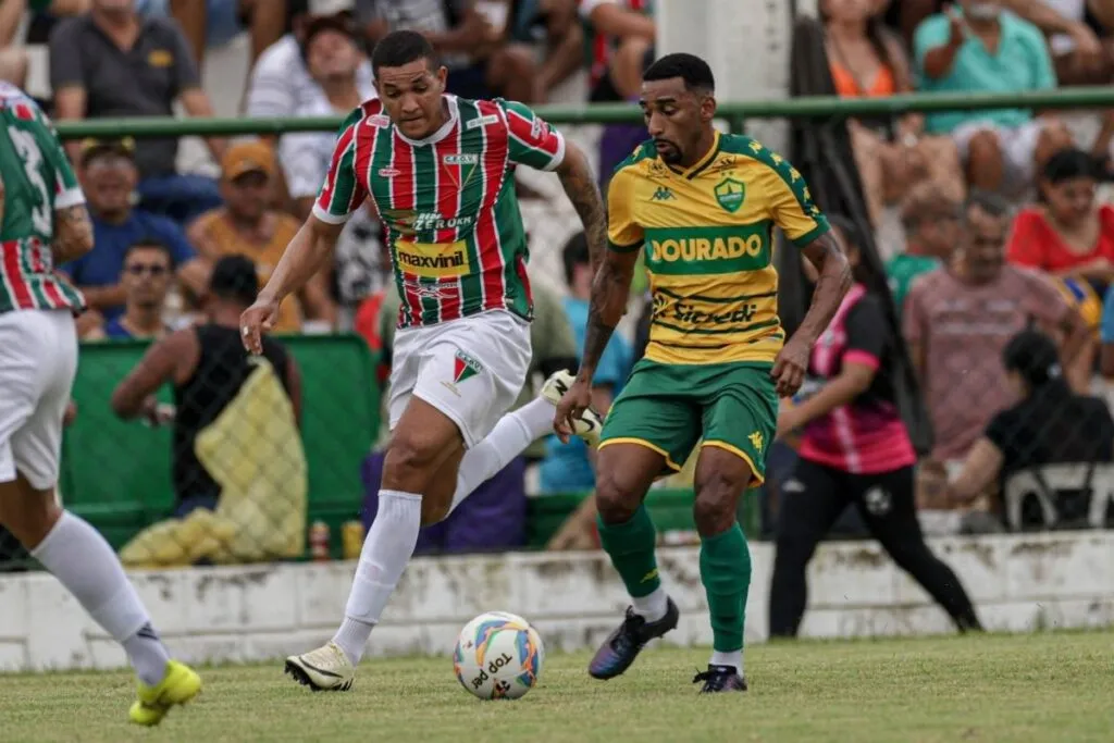 Cuiabá vence Operário VG por 1 a 0 e larga na frente na semifinal. (Foto: AssCom Dourado)