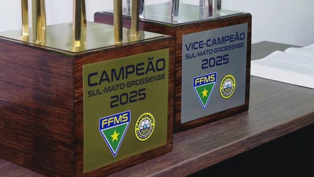 Troféus do Campeonato Sul-Mato-Grossense 2025