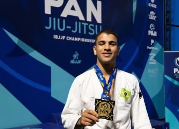 Atleta cuiabano vence Pan-Americano de Jiu-Jitsu 2025 e leva MT